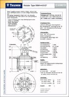 Ротатор THUMM type 506H-4-G1/2"