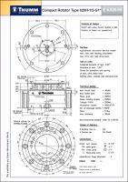 Ротатор THUMM type 620H-1/2-G1“