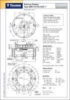 Ротатор THUMM type 625H-1/2-Ö3-SAE 1“