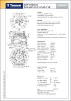 Ротатор THUMM type 640H-1/3-Ö10-SAE-1 1/4“