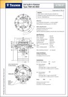 Ротатор THUMM type 706H-4D-M20